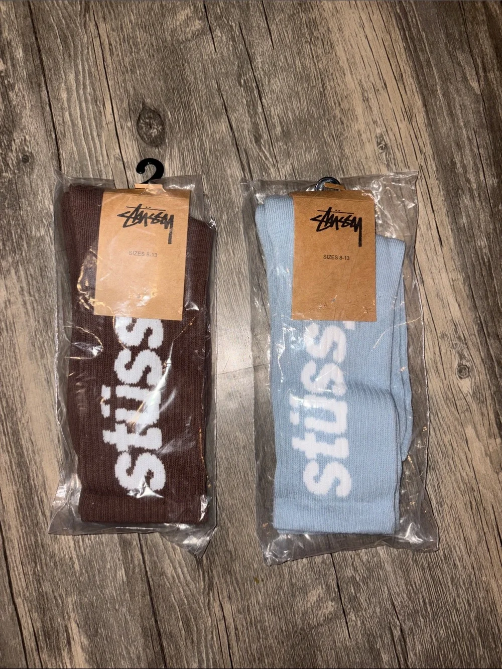 Two pairs of students socks size 8-13 - NEW